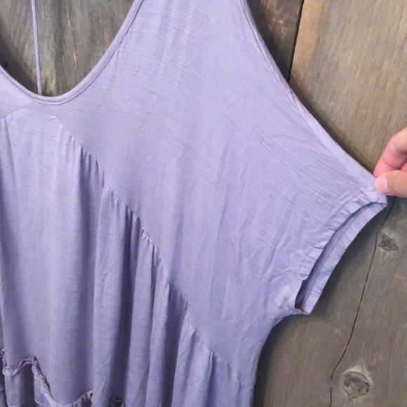 Cy Fashion Boho Blouse in Purple Size Medium - Picture 2 of 12